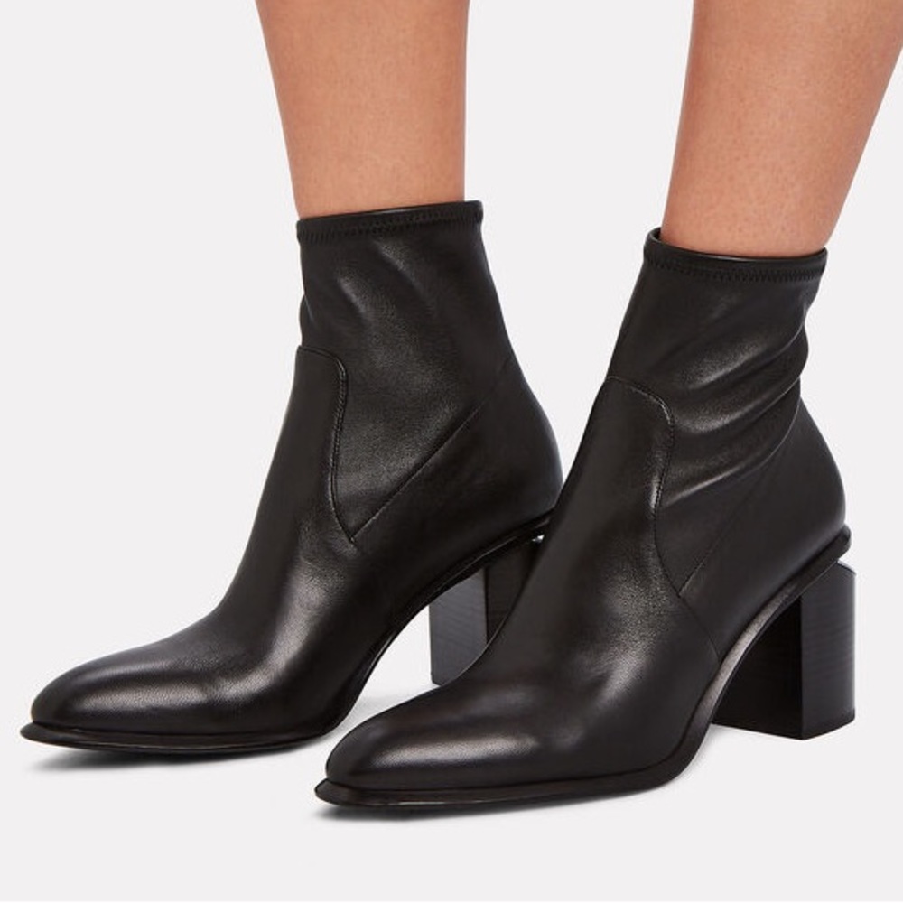Alexander Wang Anna Stretch Leather Booties